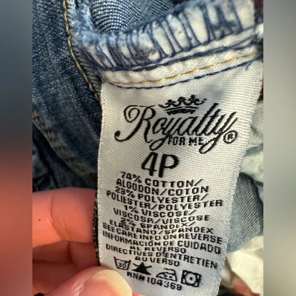 Royalty For Me juniors 4P girls jeans